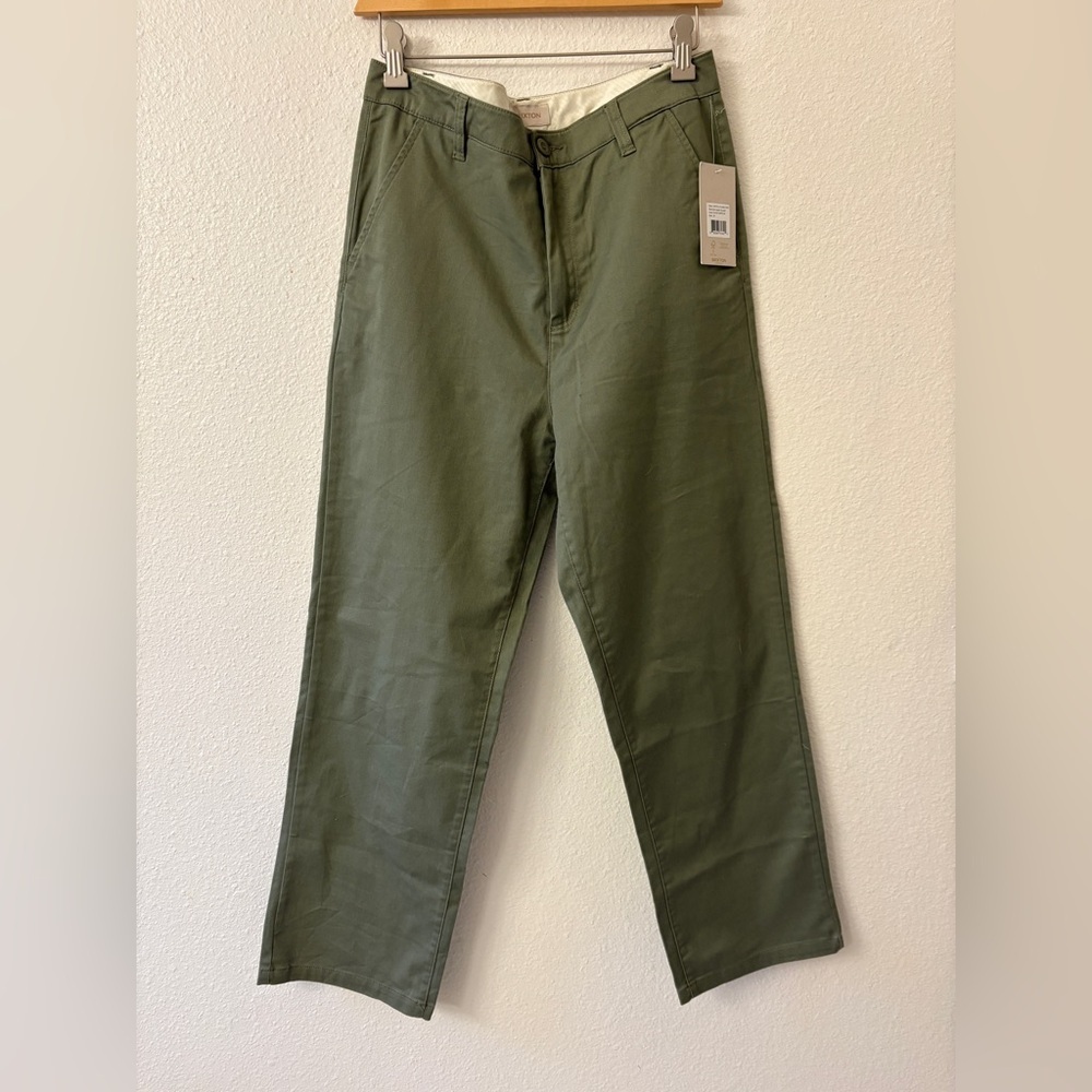 NWT brixton women’s capitol olive Chino